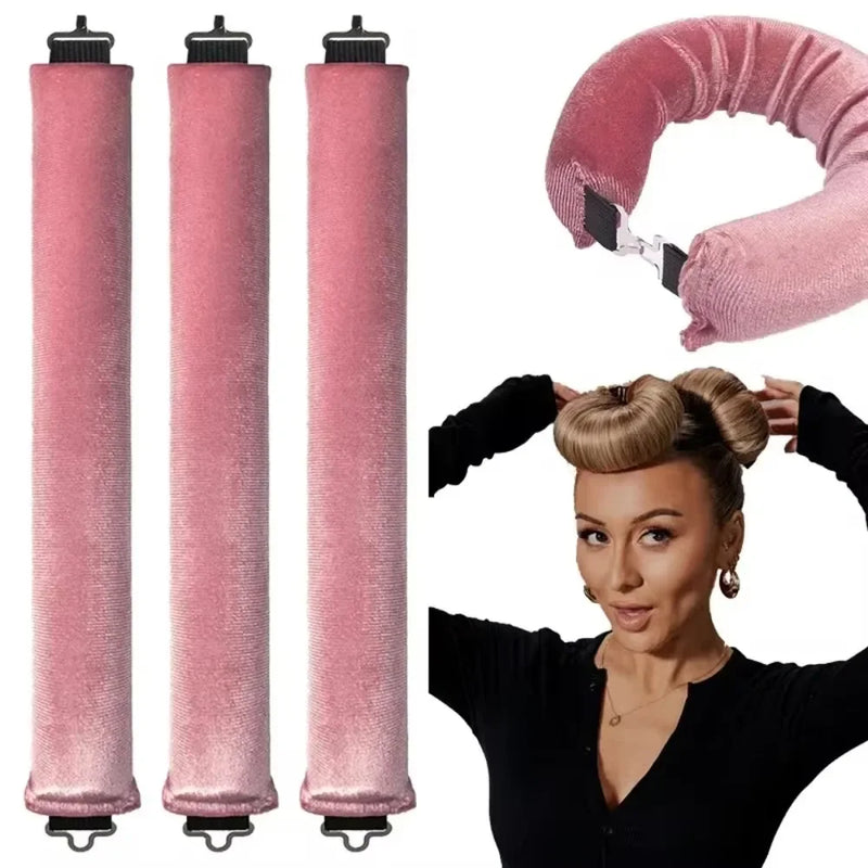 Heatless Hair Curls